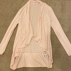 Cute light pink cardigan